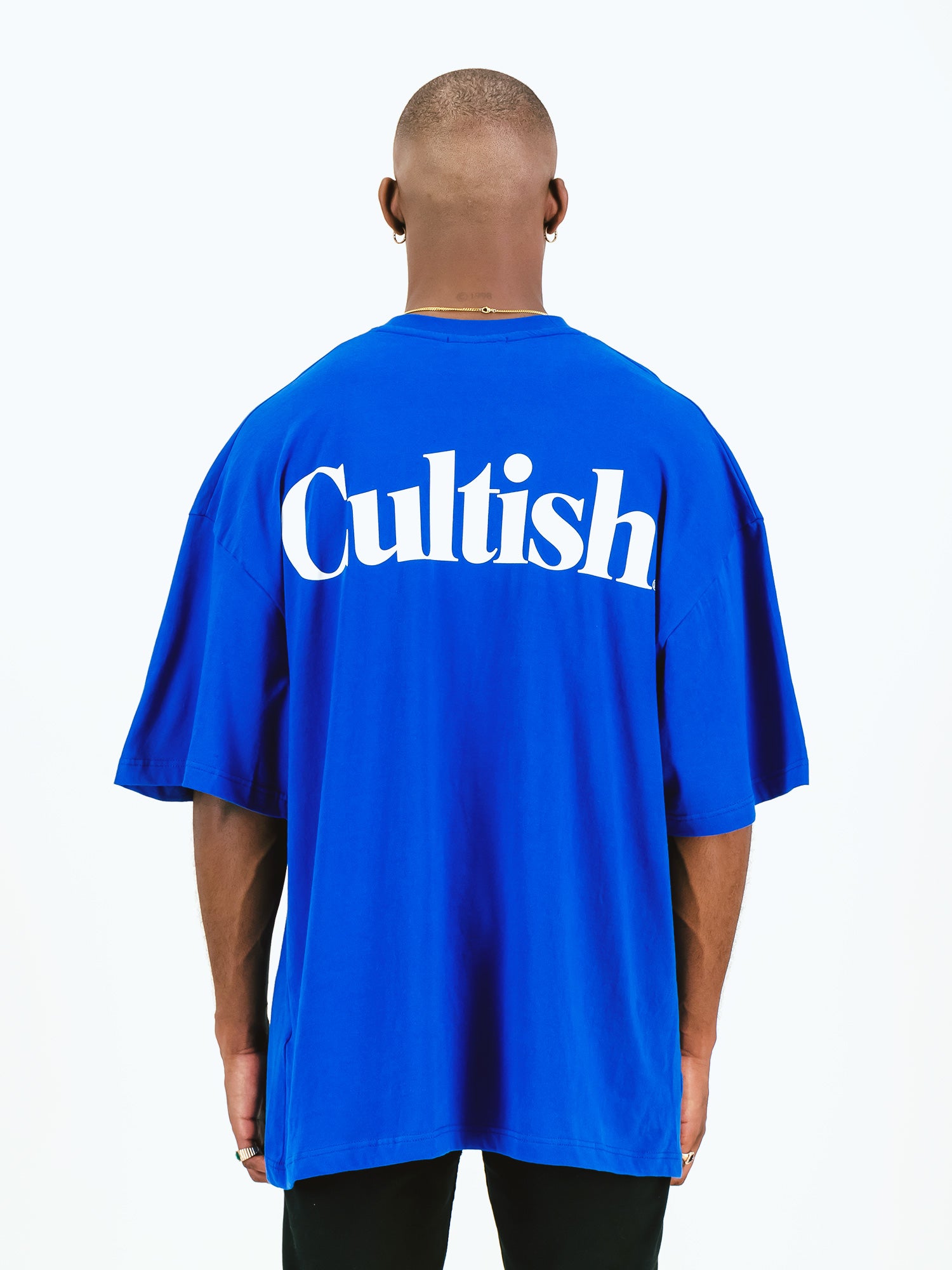 Cobalt Logo Oversized T-Shirt