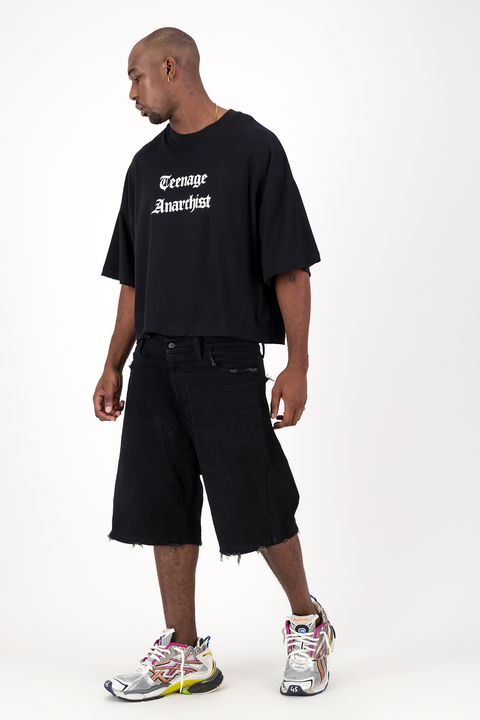 NOTE TO SELF CROPPED OVERSIZED T-SHIRT¹