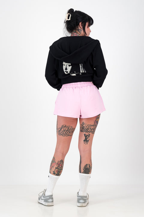 Pink Logo Sweatshort