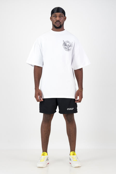 White Vanguard Oversized T-Shirt