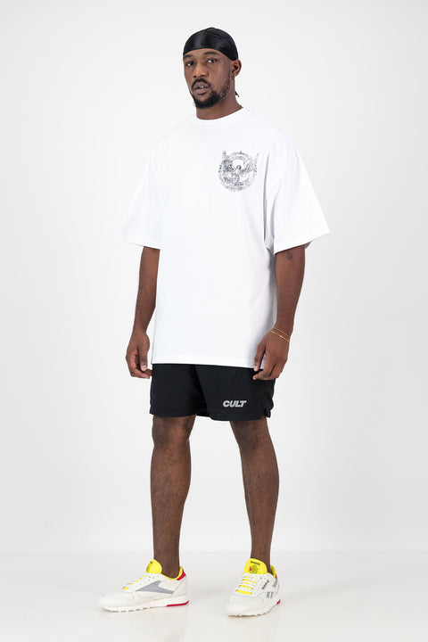 White Vanguard Oversized T-Shirt