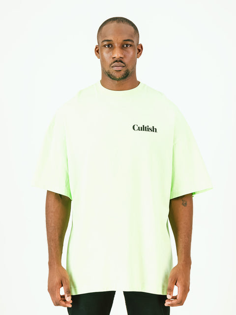 Neon Classic Logo Oversized T-Shirt