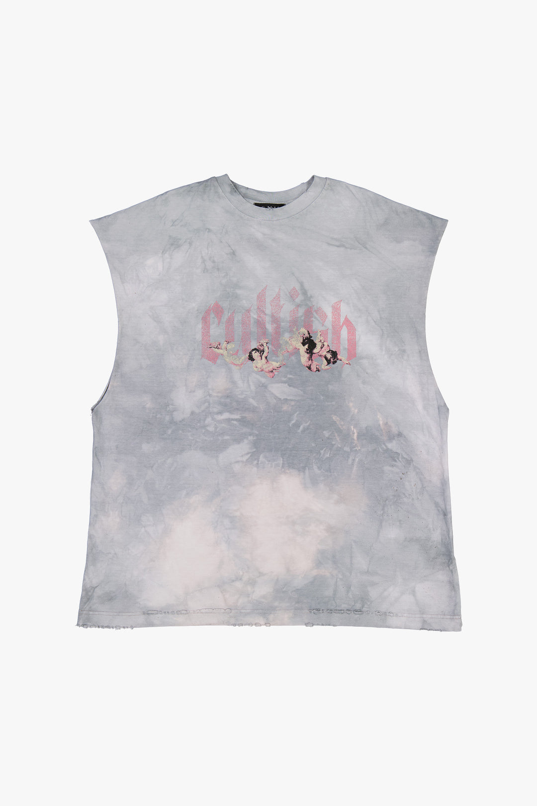 Angels patch cropped T-shirt