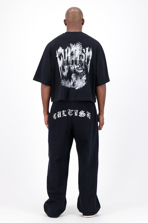 JM/C-04 UNISEX CROPPED T-SHIRT