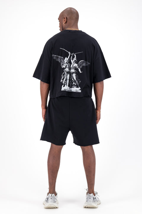 ANTI-MANIFESTO CROPPED T-SHIRT¹