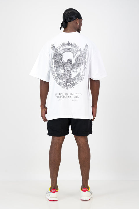 White Vanguard Oversized T-Shirt