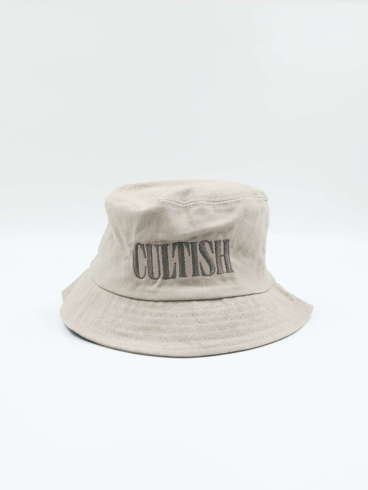 Stone Embroidered Logo Bucket Hat