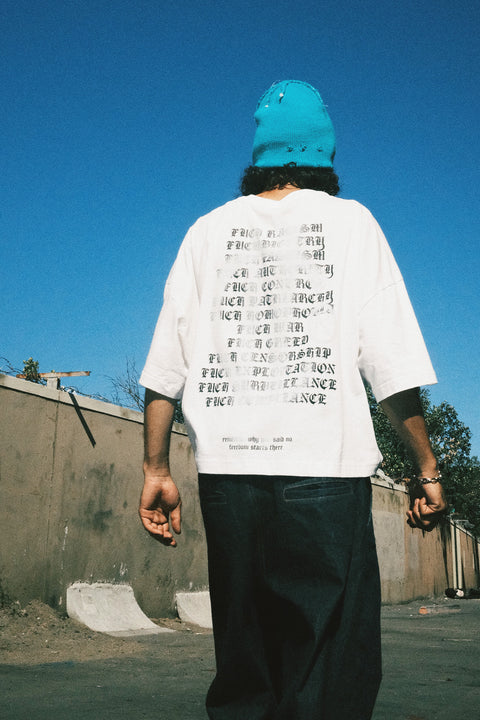 NOTE TO SELF CROPPED OVERSIZED T-SHIRT²