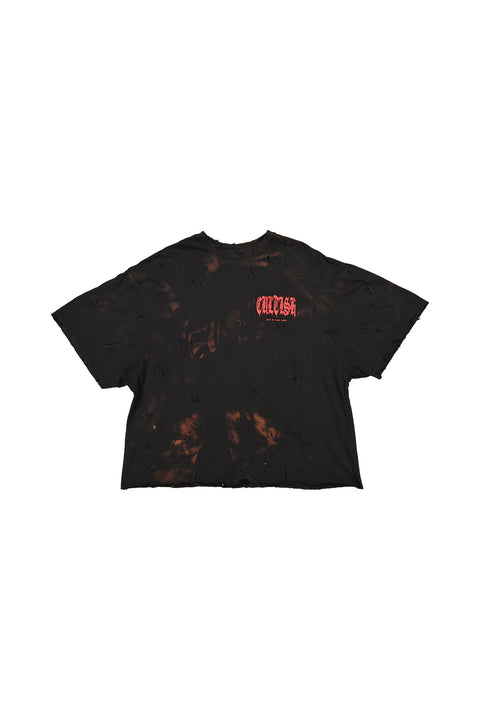 CREW CROPPED OVERSIZED T-SHIRT (DDA)