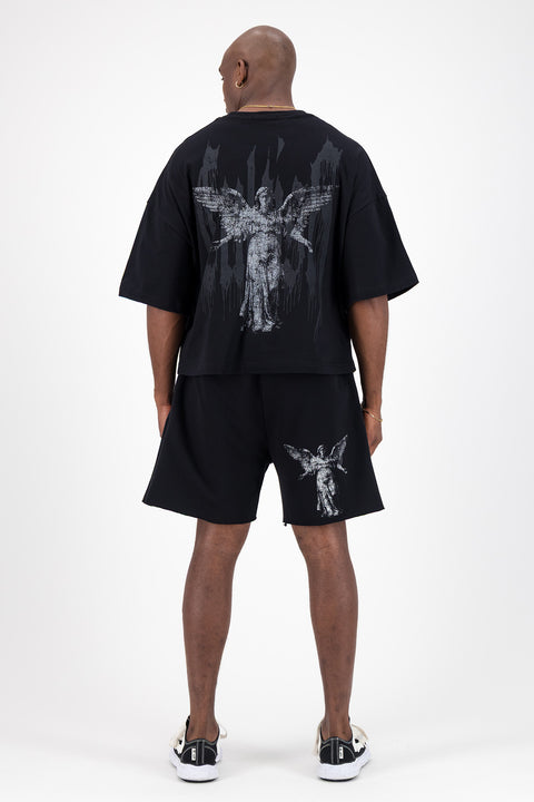 FALLEN ANGEL CROPPED T-SHIRT