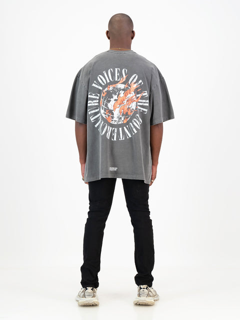 Washed Voices Oversized T-Shirt