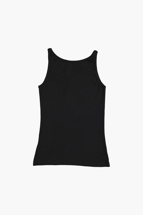 Black Logo Vest