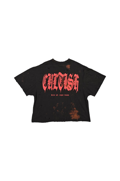 CREW CROPPED OVERSIZED T-SHIRT (DDA)