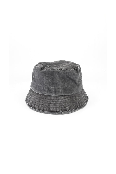 Charcoal Denim Bucket Hat