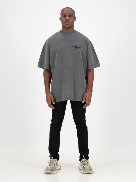 Washed Voices Logo Oversized T-Shirt