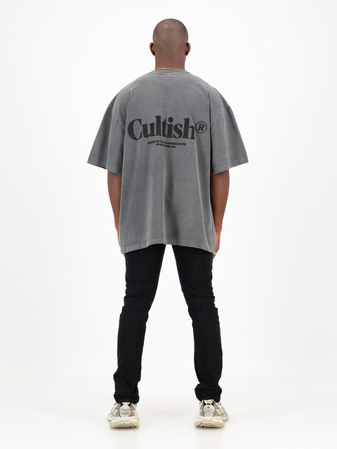 Washed Voices Logo Oversized T-Shirt