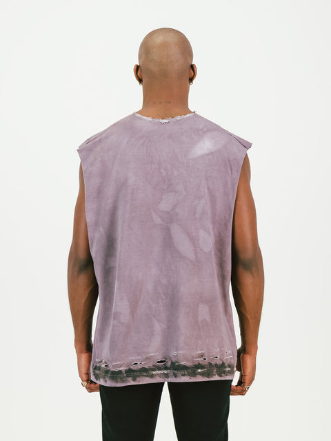 Edit. Vanity Sleeveless T-Shirt / Purple