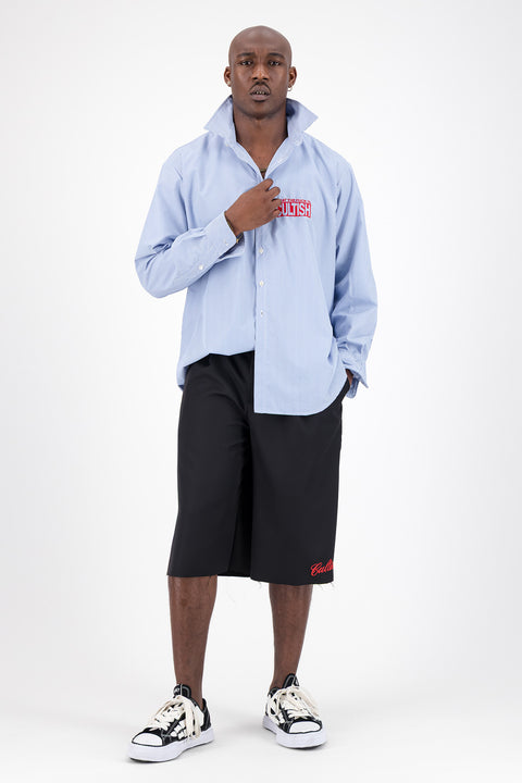 LATE FOR WORK OXFORD L/S SHIRT