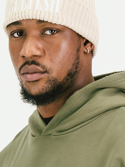 Olive Classic Logo Hoodie