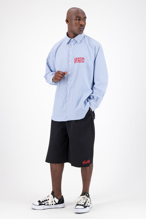 LATE FOR WORK OXFORD L/S SHIRT