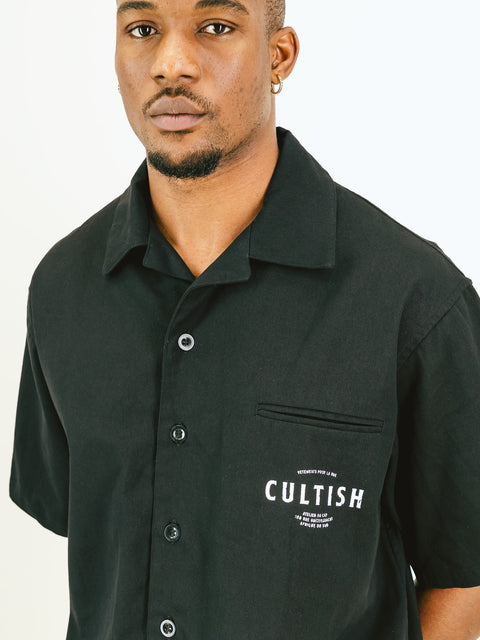 Saint Work Shirt / Black