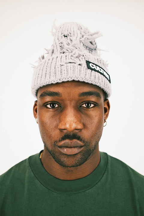 Ripped Box Logo Beanie¹