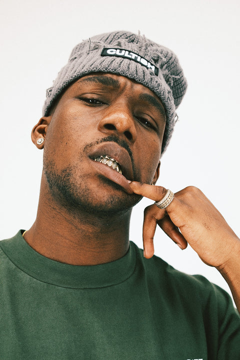 Frayed Box Logo Beanie⁶