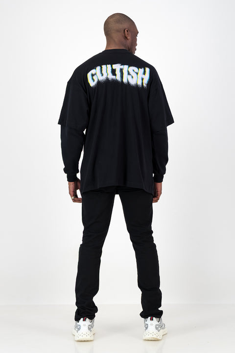 DISTORTION LONGSLEEVE T-SHIRT