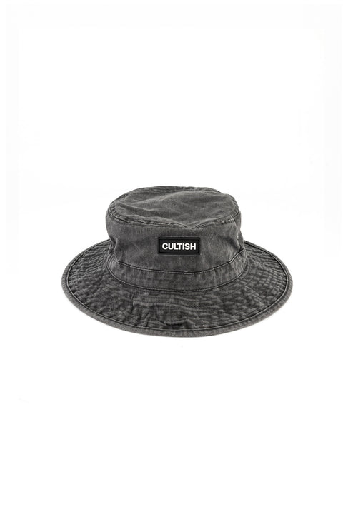 WASHED BOX LOGO¹ BUCKET HAT