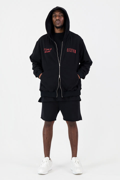 VERITAS ZIP-UP HOODIE