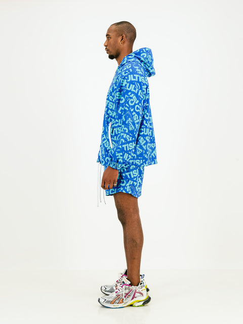 All-Over Sports Short / Royal