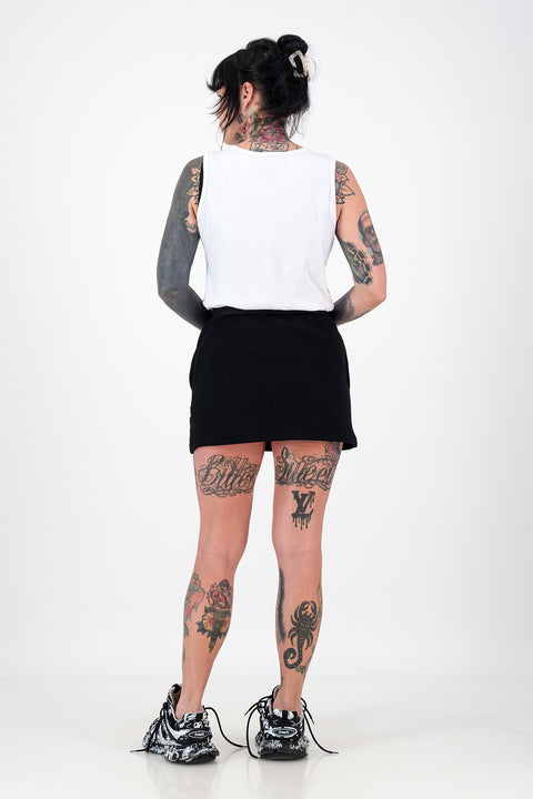 White Florum Tank Top