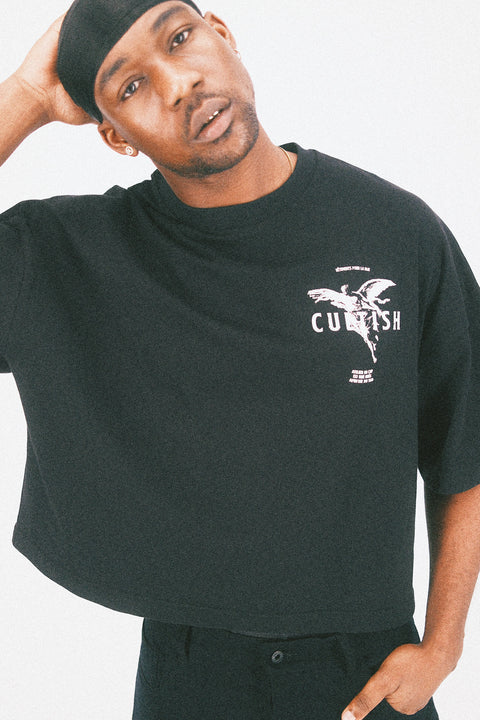 SAINT CROPPED T-SHIRT¹