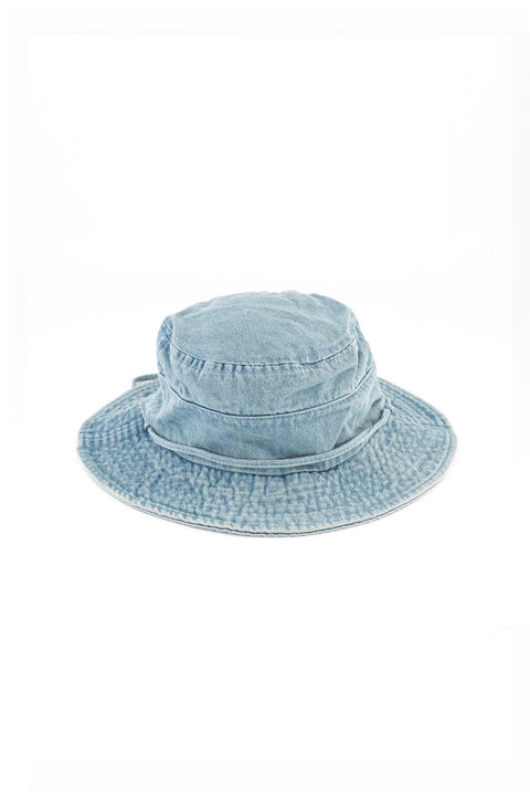 WASHED BOX LOGO³ BUCKET HAT