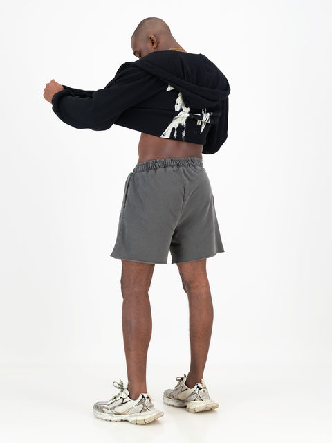 Washed Grotesque Sweatshort