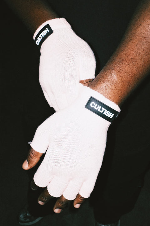 BOX LOGO HALF-FINGER GLOVES / 6 COLOURS