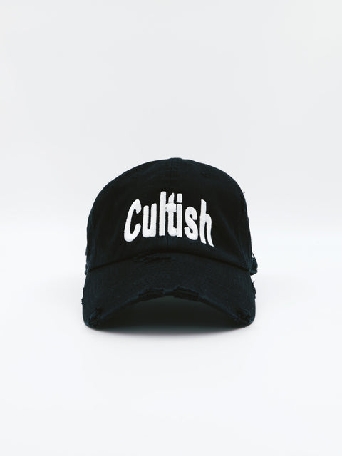 WW Distressed Baseball Cap (BLK)