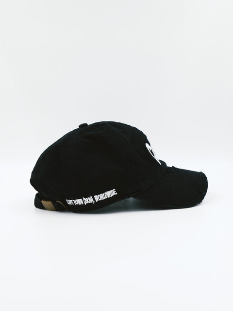 WW Distressed Baseball Cap (BLK)