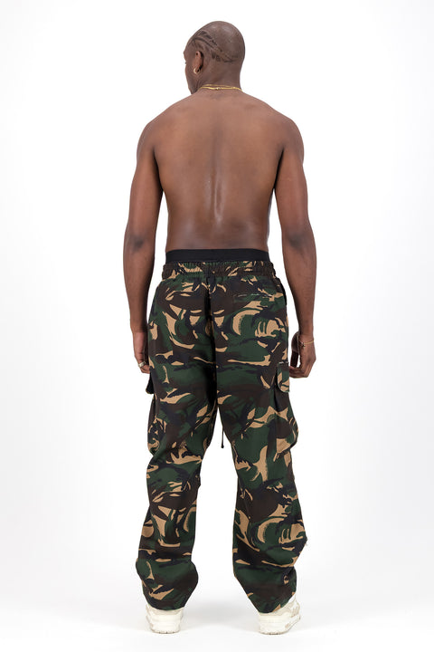 BOX LOGO CAMO CARGOS