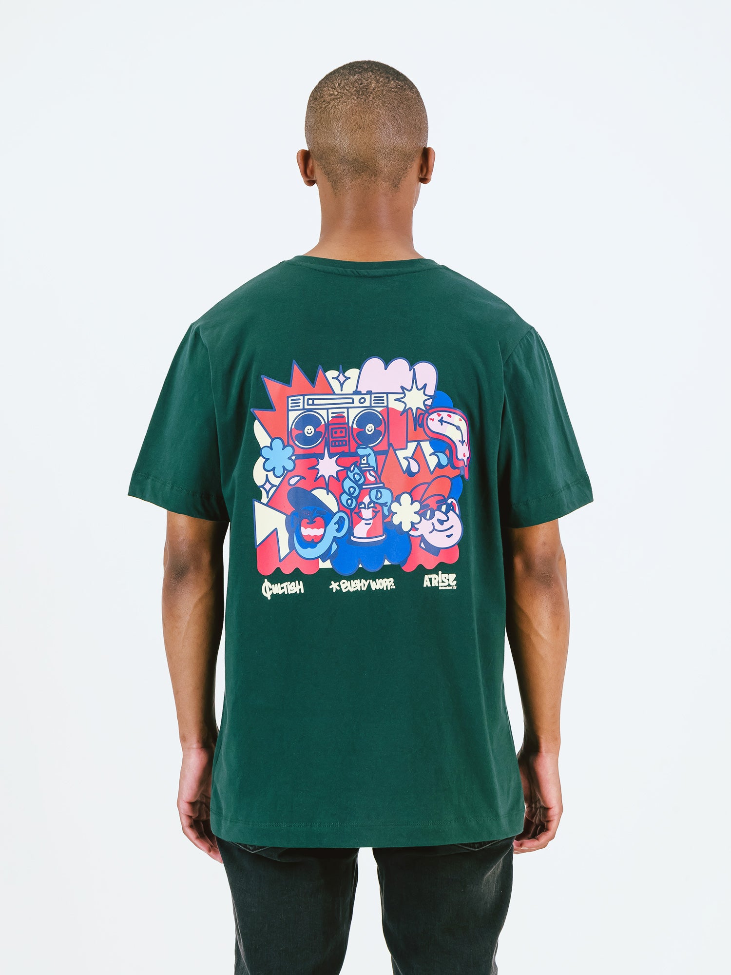 A'RISE Festival T-Shirt / Green