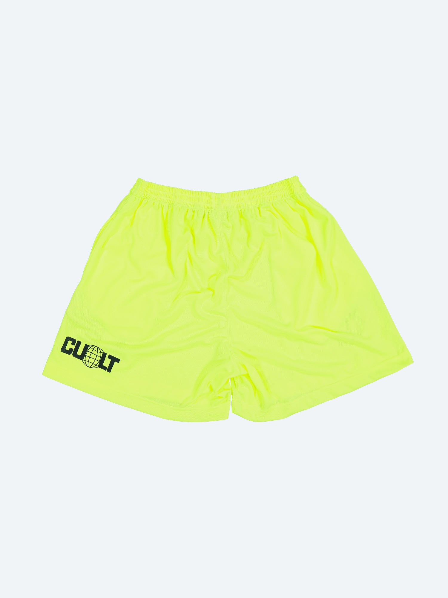 CCF Away Shorts / Neon Yellow