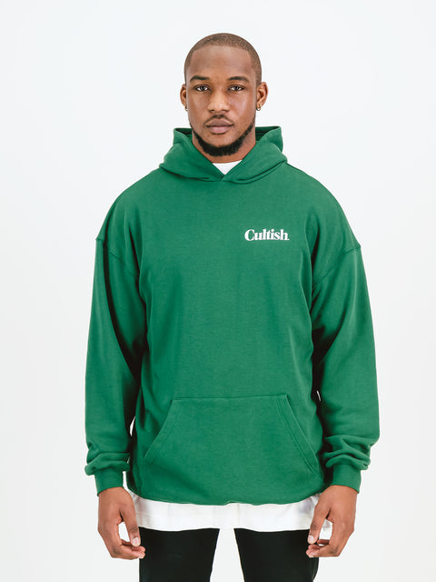 Green Classic Logo Hoodie