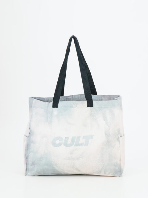 Pearl Grey Stained Tote Bag