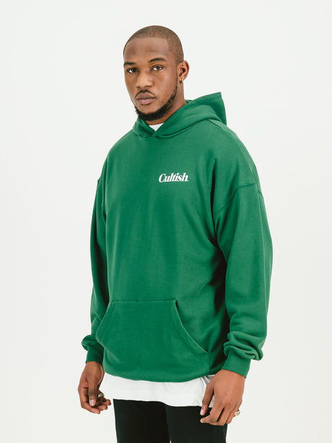 Green Classic Logo Hoodie