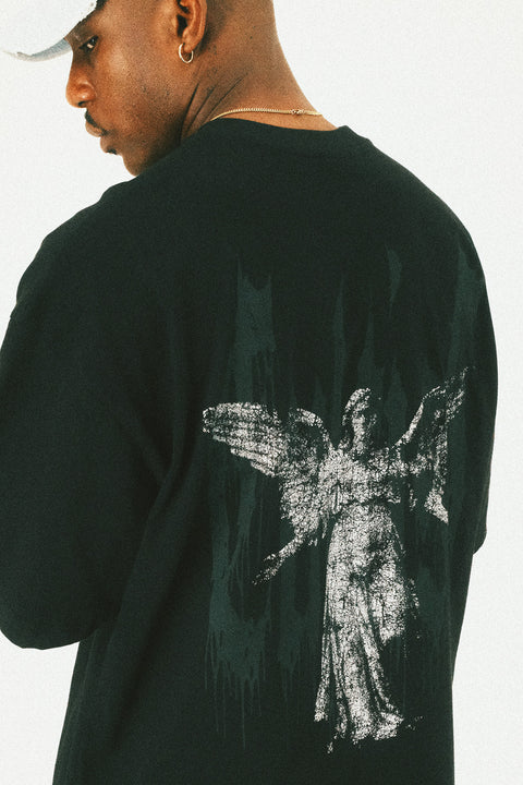 FALLEN ANGEL CROPPED T-SHIRT