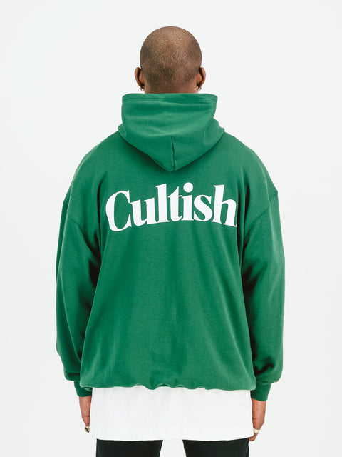 Green Classic Logo Hoodie