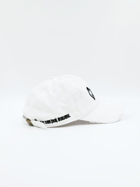 WW Distressed Baseball Cap (WHT)