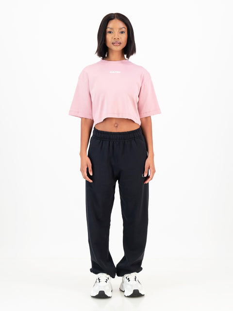 Blush Logo Cropped T-Shirt