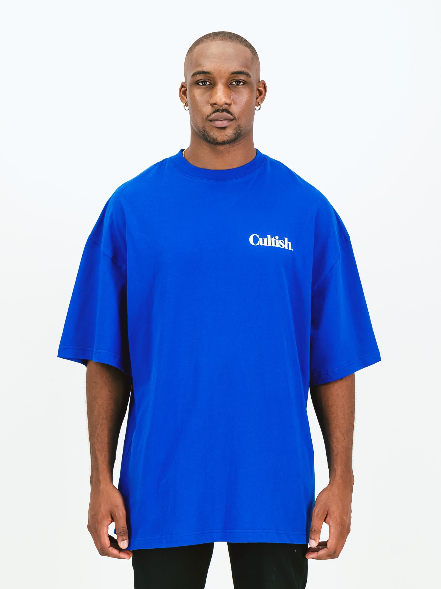 Cobalt Logo Oversized T-Shirt