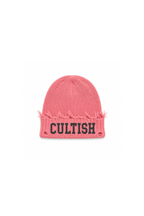 CORAL VARSITY BEANIE